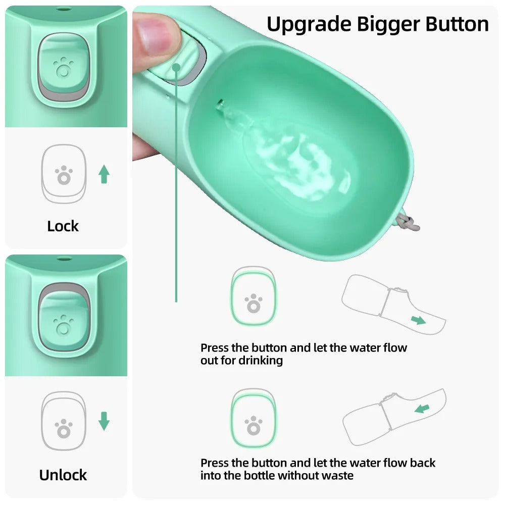 Portable Pet Travel Water Bottle